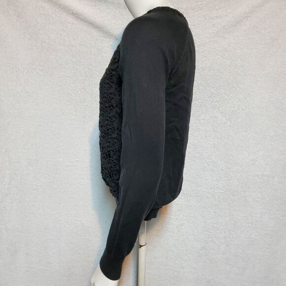 VIP Black Floral Lace Jacket (Small) - Picture 3 of 5